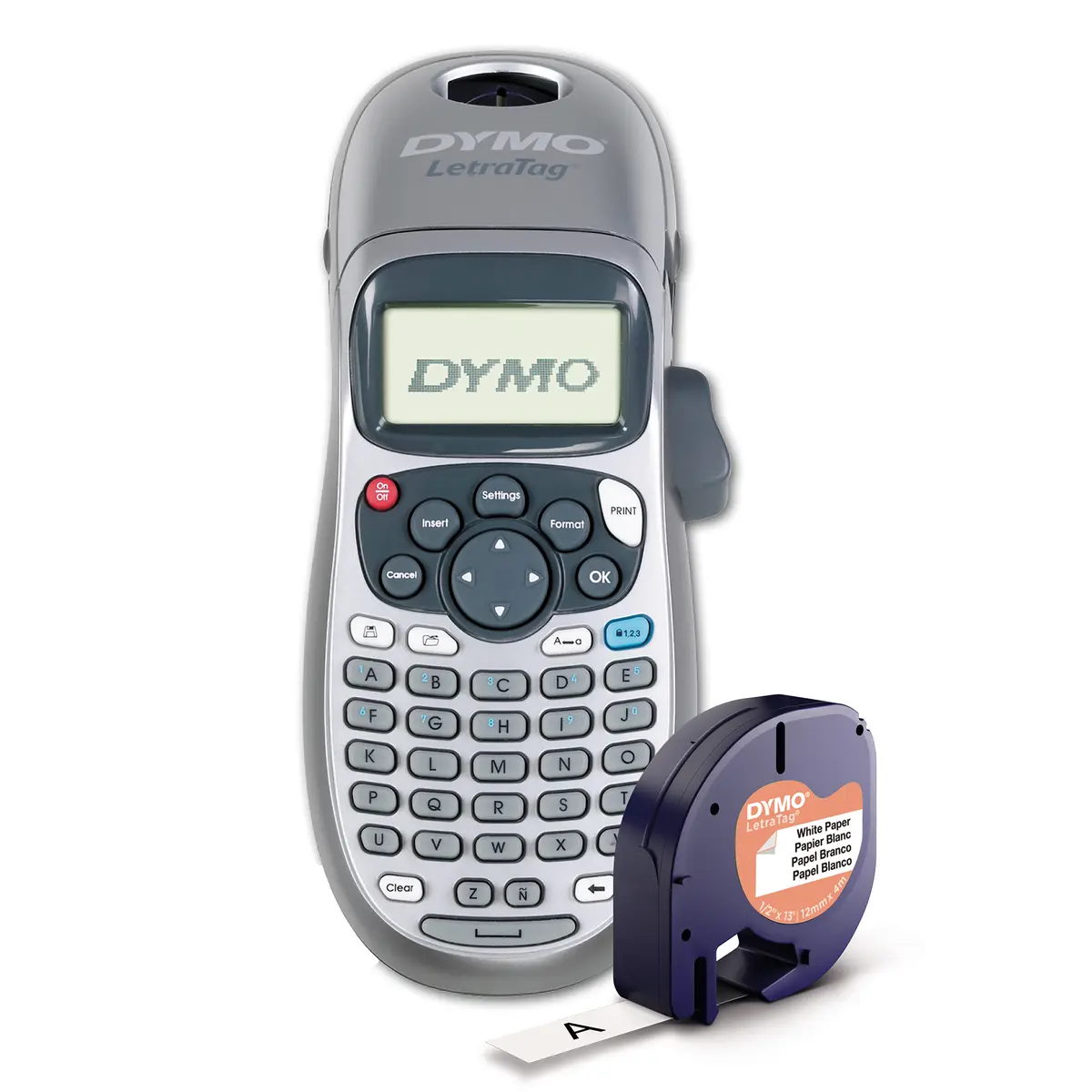 Dymo LetraTag LT-100H Ручной принтер этикеток Серебристый Photo 3