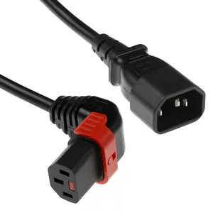 IEC LOCK PC2051 силовой кабель черный 3 м C14 разъем C13 разъем