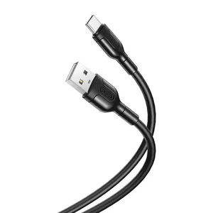 XO Cable USB - USB-C 2.1A (черный)