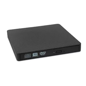 Optical Disc Drive IBOX IED03 DVD±RW USB 3.1 Gen1 (USB-C) Black, tray, 24x CD / 8x DVD