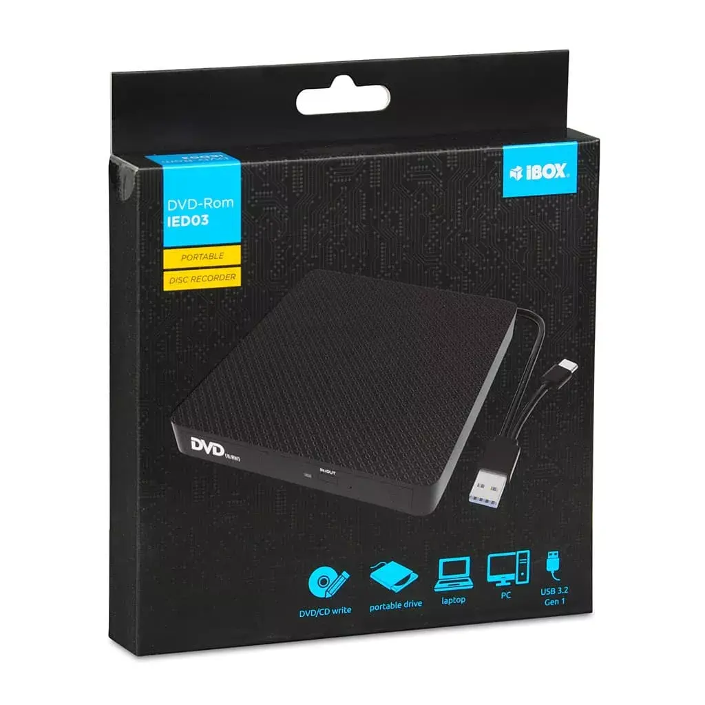 IBOX IED03 DVD±RW external drive USB-C Photo 8