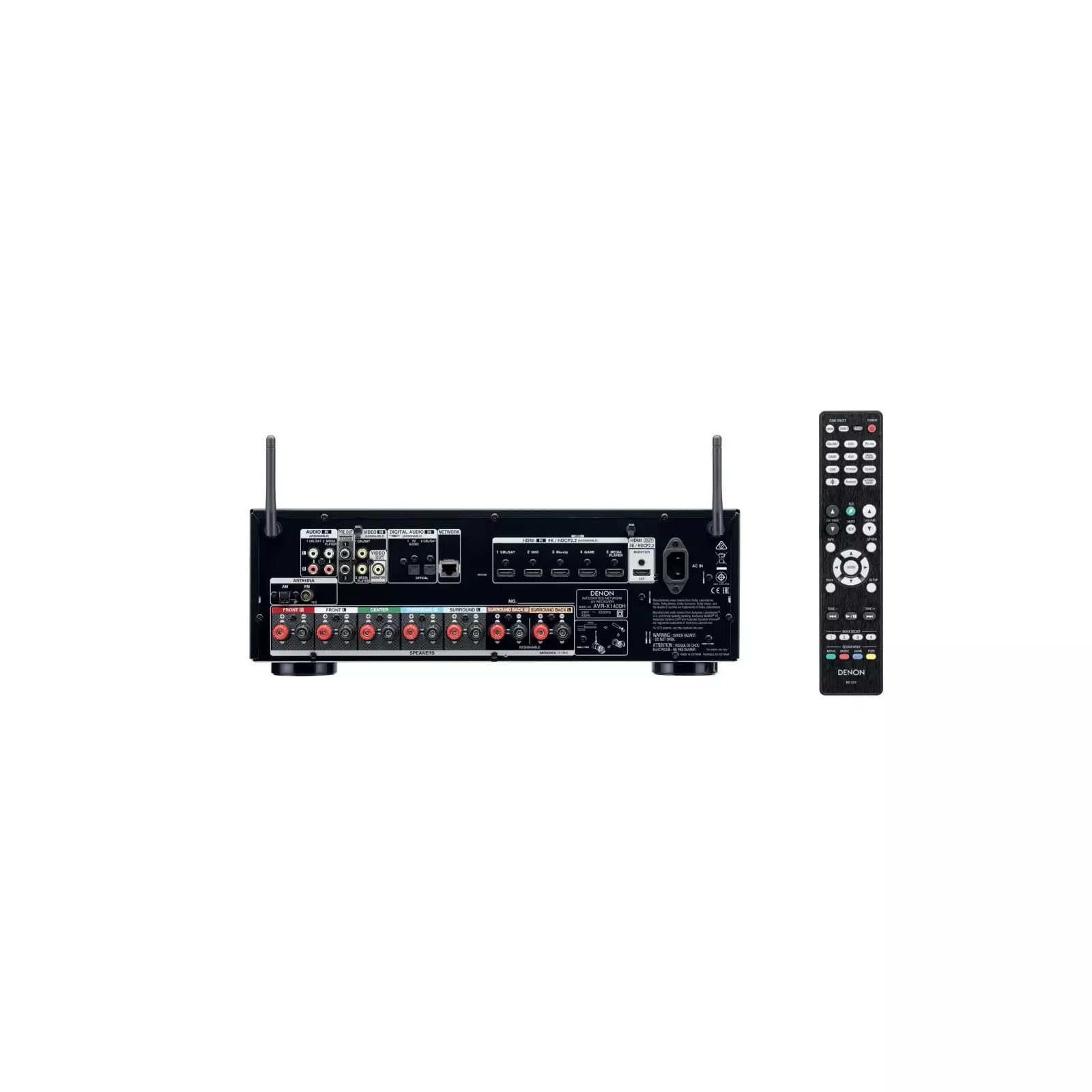 Denon AVR-X1400H Photo 2