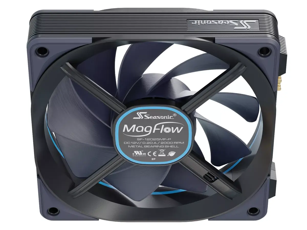 Ventilators Seasonic MagFlow 1-Fan Kit Photo 2