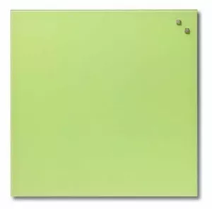 NAGA Magnetic Glass Board, 45x45 cm, Avocado