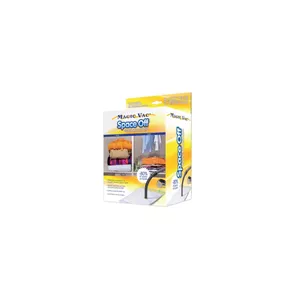 Мягкий чехол для одежды magic vac ACB0005 — прозрачный нейлон, ширина 45×60 см и 55 см