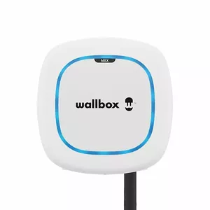 Wallbox Pulsar Max elektrisko transportlīdzekļu uzlāde, 5 metru kabelis, 11kW, balts