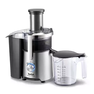 Tefal ZE610D38 juice maker Centrifugal juicer 800 W Black, Silver