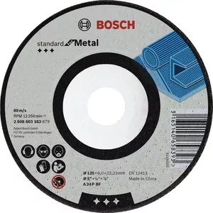 Bosch 2 608 603 182 leņķa slīpmašīnas aksesuārs Slīpēšanas disks