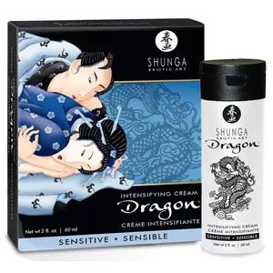 Intimate Moisturizing and Soothing Cream Shunga Dragon 60 ml — intimate care cream, vegan, natural extracts, condom-safe