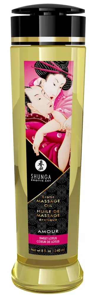 Masāžas eļļa Shunga 240 ml — lavanda Photo 2