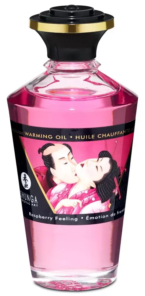 Shunga Raspberry Feeling разогревающий лубрикант 100 мл Photo 2
