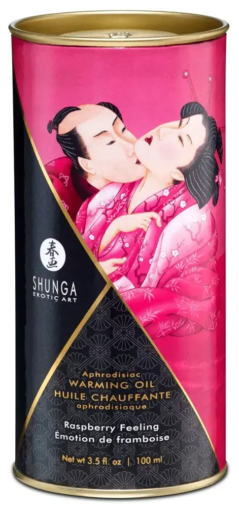 Shunga Raspberry Feeling разогревающий лубрикант 100 мл Photo 3