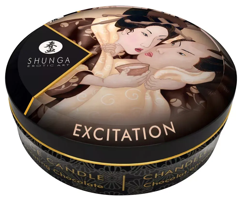 Shunga Chocolate White 30 ml massage candle Photo 2