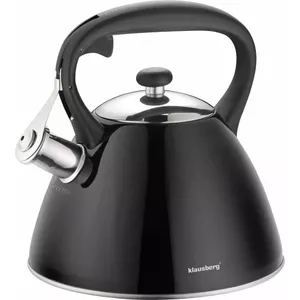 Kettle Klausberg KB-7208 with Whistle, 3 L Capacity, Stainless Steel