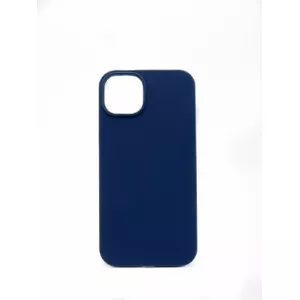 Phone case Evelatus Soft Touch Silicone Case for iPhone 14 Plus, Midnight Blue, MagSafe compatible