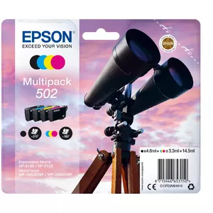 Картридж Epson C13T02V64010 502 Multipack BK C M Y