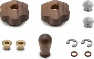 Wood Trim Kit Lelit Walnussholzkit for PL62 Line — Walnut Wooden Panels