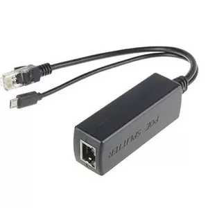 Сетевой сплиттер Microconnect MC-POESPLITTER Power over Ethernet PoE Черный