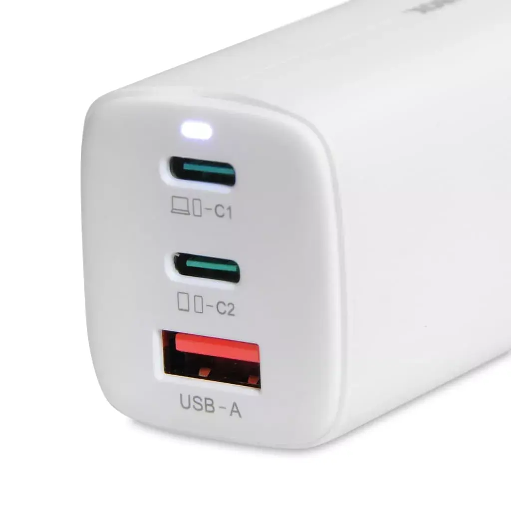 IBOX ILUC65W 65 W, 2× USB‑C + 1× USB‑A Photo 2