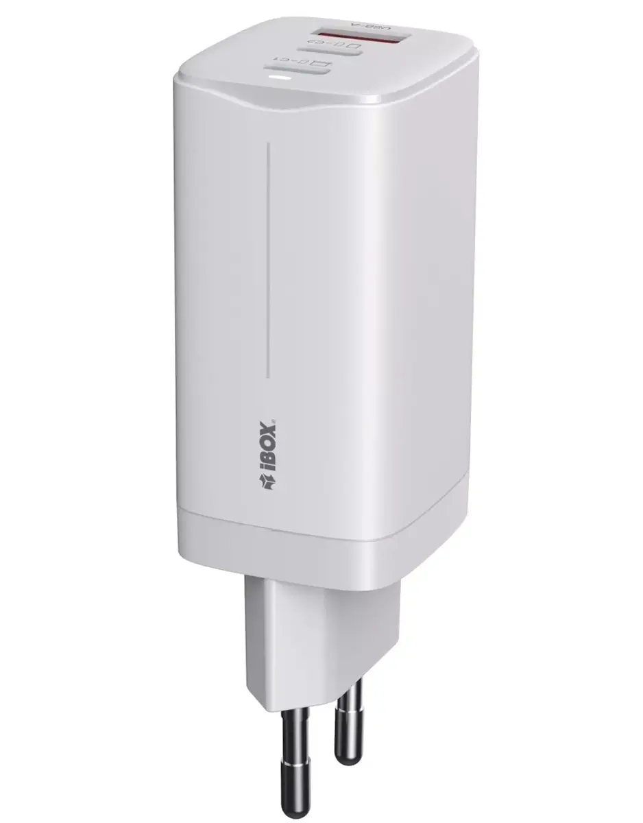 IBOX ILUC65W 65 W, 2× USB‑C + 1× USB‑A Photo 10
