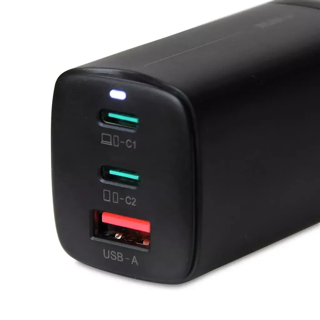 Lādētājs IBOX ILUC65B — 65 W, 3x USB Photo 2