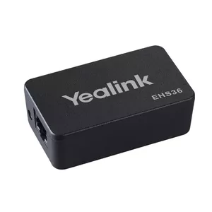 Yealink EHS36 kabeļu spraudņu pāreja RJ12, RJ9 RJ45, 3.5mm Melns