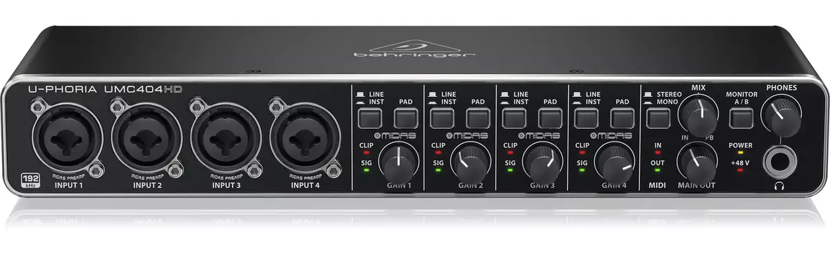 Audio Interface Behringer UMC404HD Photo 2