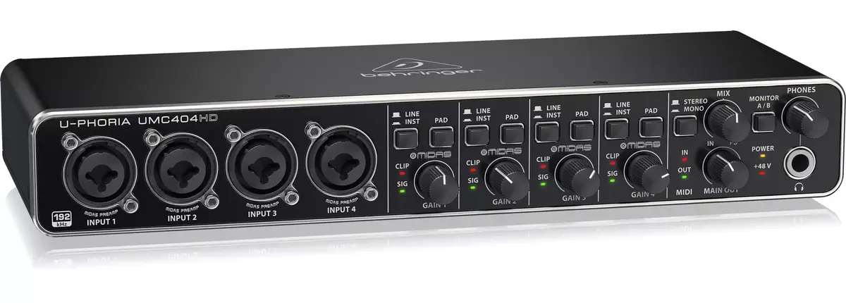 Audio Interface Behringer UMC404HD Photo 3