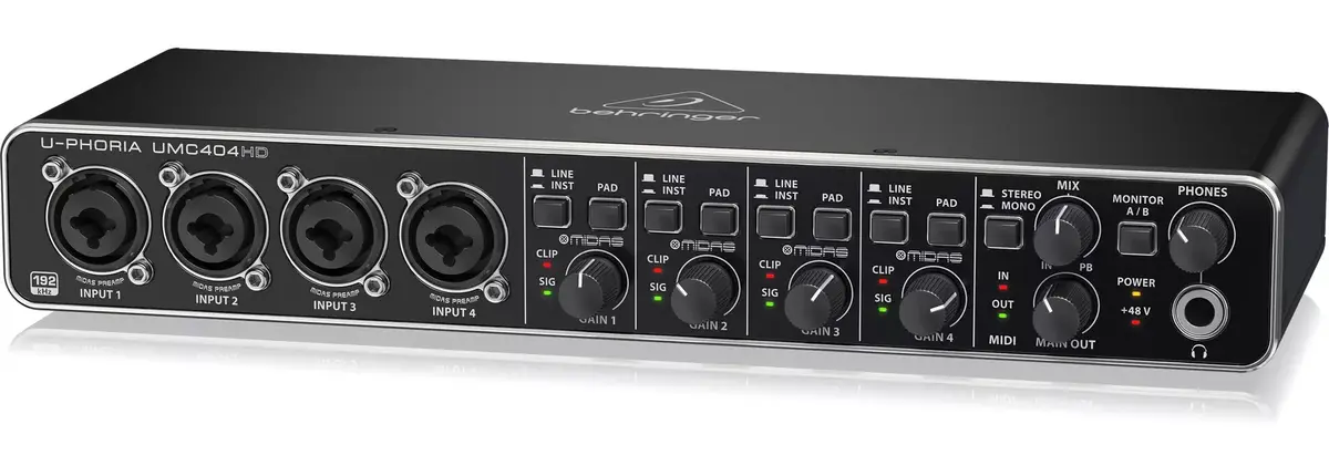 Audio Interface Behringer UMC404HD Photo 4