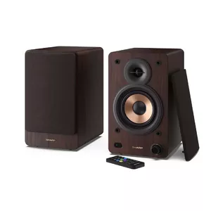 Sharp BOOKSHELF SPEAKERS акустика 2-полосная Коричневый Проводной и беспроводной 60 W