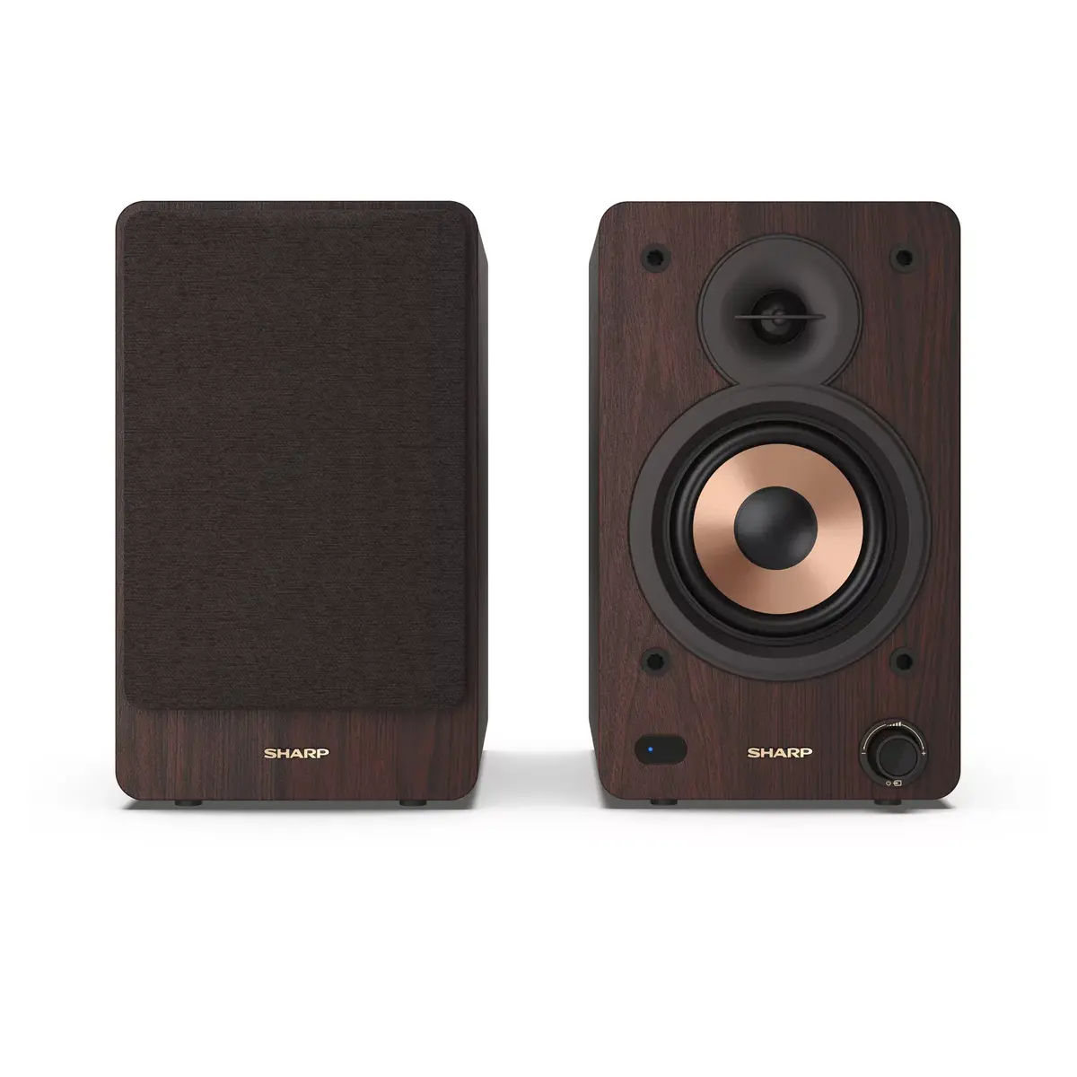 Колонка Sharp BOOKSHELF SPEAKERS CP-SS30BR Photo 2