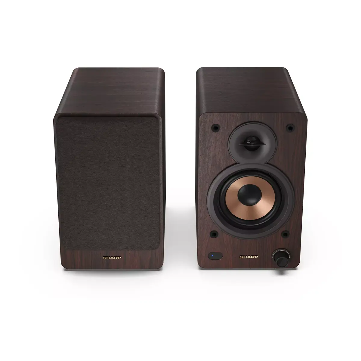 Колонка Sharp BOOKSHELF SPEAKERS CP-SS30BR Photo 4