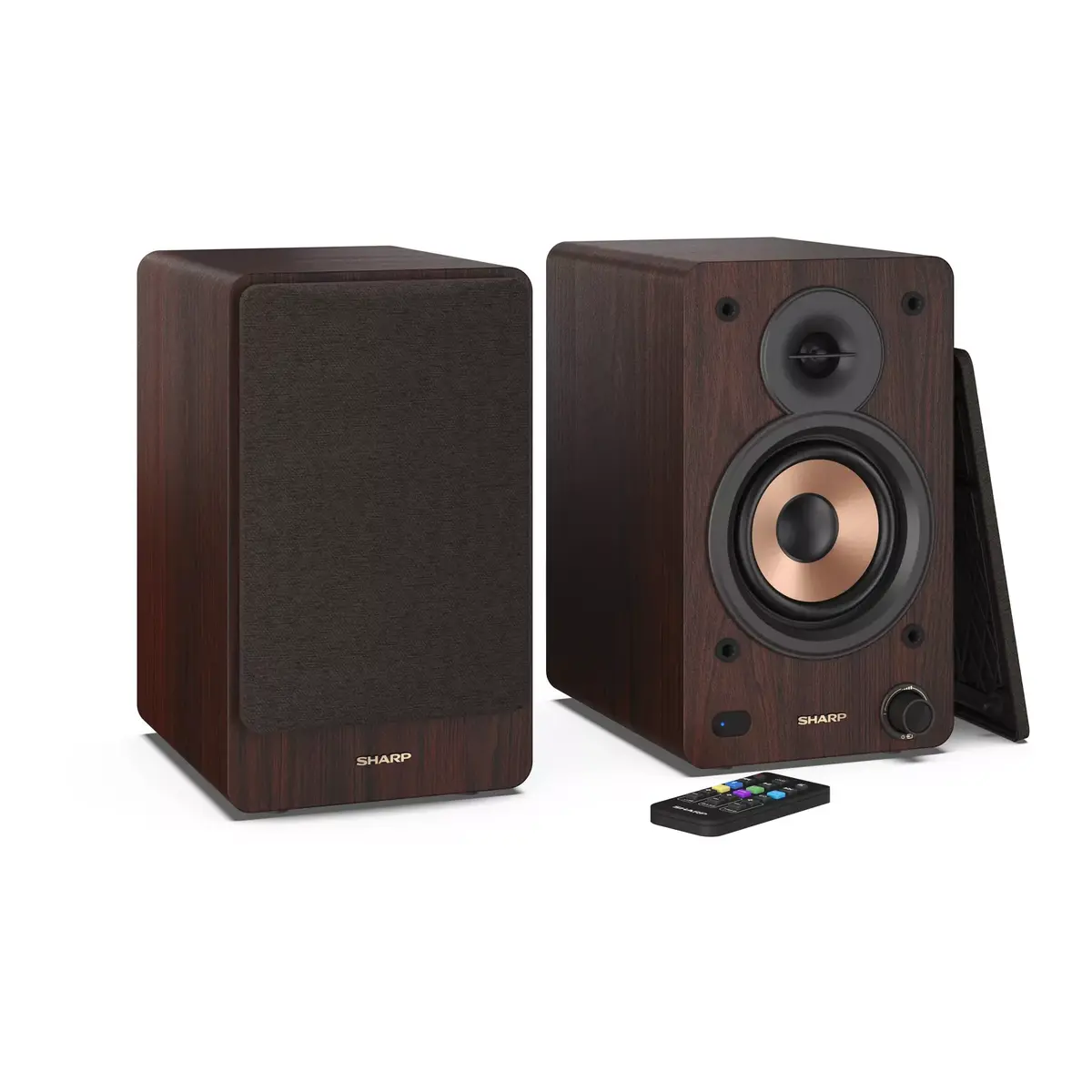 Колонка Sharp BOOKSHELF SPEAKERS CP-SS30BR Photo 8