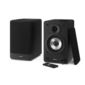 Sharp Bookshelf Speakers loudspeaker 2-way Black Wired & Wireless 60 W