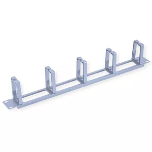 Kabeļu kanāls VALUE 26.99.0325 Gaiši pelēks 1U 483 mm