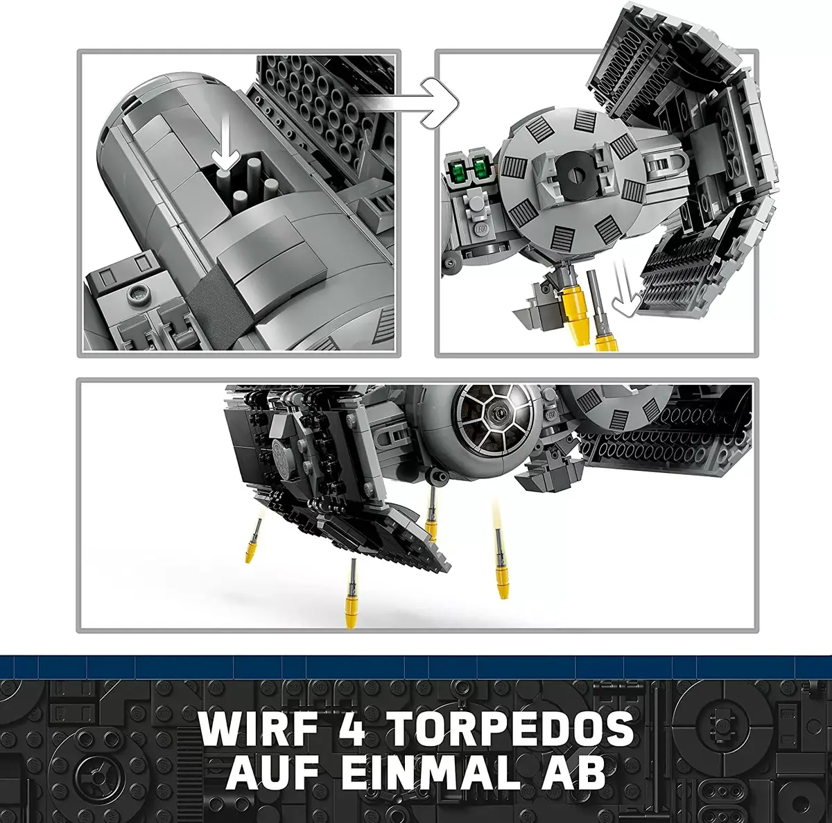 LEGO Star Wars TIE Bomber 75347 — 625 gab. Photo 14