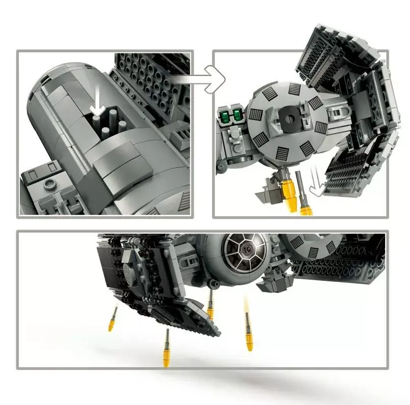 LEGO Star Wars TIE Bomber 75347 — 625 gab. Photo 26