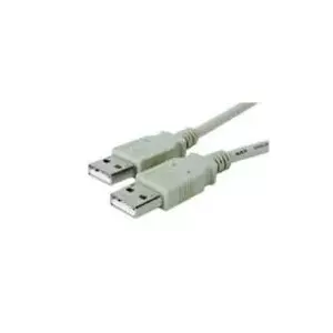 Microconnect USB 2.0 A-A 1m M-M USB kabelis USB A Pelēks