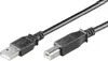 MicroConnect USBAB01B USB 2.0 A uz B kabelis melns Photo 3