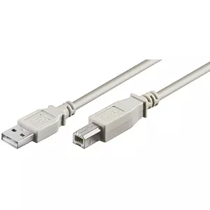USB Cable Microconnect USBAB2 1.8m USB A USB B White