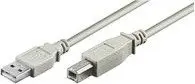 Кабель MicroConnect USBAB1 USB 2.0 1м серый Photo 2