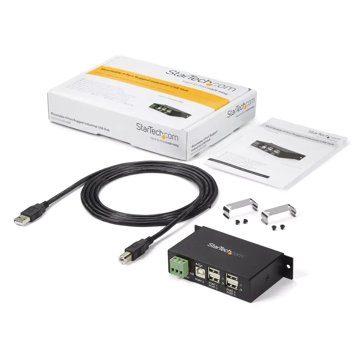 USB Хаб StarTech.com 4-Port USB 2.0 Hub ST4200USBM Photo 8