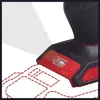 Einhell TE-SG 18/10 Li - Solo Bezvadu slīpmašīna Photo 6