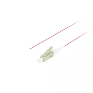 Оптический пигтейл LANBERG MM LC/UPC OM4 50/125 2 м фиолетовый