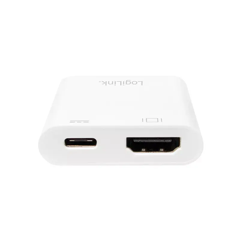 USB grafikas adapters LogiLink 0.14m 2xUSB-C/HDMI Photo 2