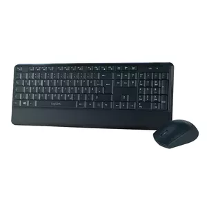 LogiLink ID0161 tastatūra Pele iekļauta RF Bezvadu QWERTZ Vācu Melns