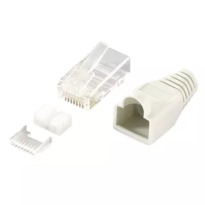 LogiLink MP0021 vadu savienotājs RJ45 Pelēks, Caurspīdīgs