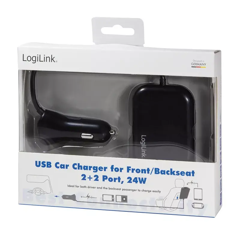Автомобильное зарядное устройство LogiLink PA0149 Photo 5