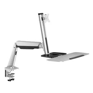 Крепление для монитора LogiLink BP0040 81.3 см (32") Стол Aluminium