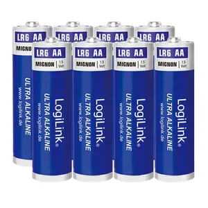 LogiLink LR6F8 AA Alkaline Single-use Battery 1.5V 8-pack